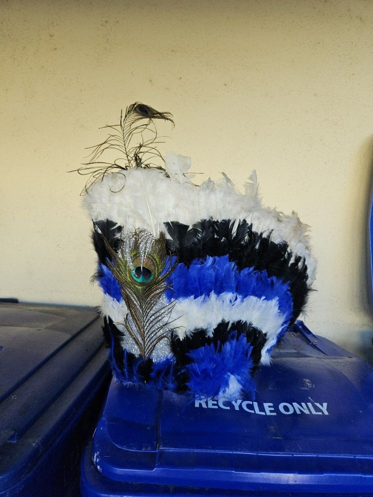 Blue Head Dress