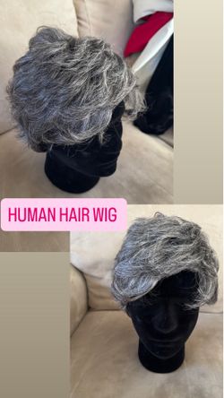 Human hair wig