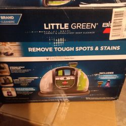 Little Green Bye Bissell Removes Tough Spots And Stains 