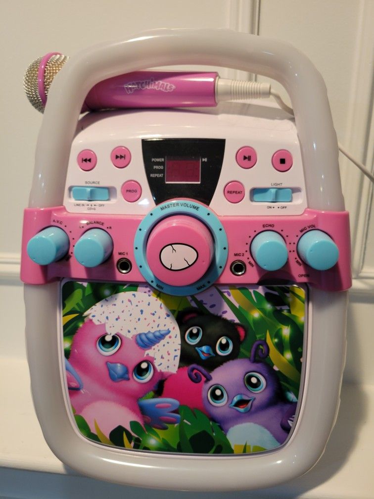 Hatchimals Flashing Light Karoke System