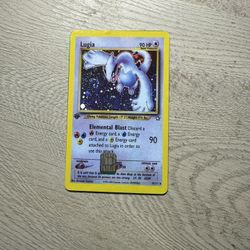 1st Edition Lugia Bank Card Skin