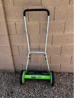 GreenWorks reel mower