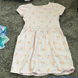 Kids Pink Unicorn Dress