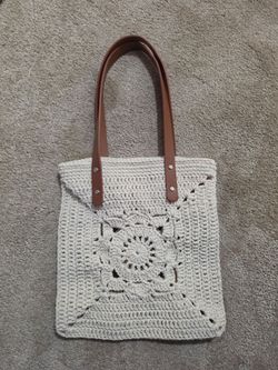 Handmade crochet bag