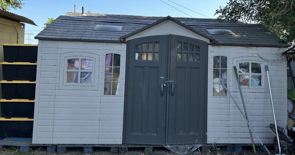 Lifetime Plastic Storage Shed for Sale in Whittier, CA OfferUp