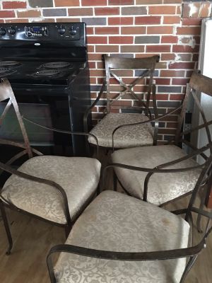 New And Used Chair Cushions For In Augusta Ga Offerup Set Of 4 Cast Iron Chairs With Cushion Seats For In Augusta Ga