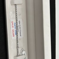 10KW 3.15CTW Tennis Bracelet 