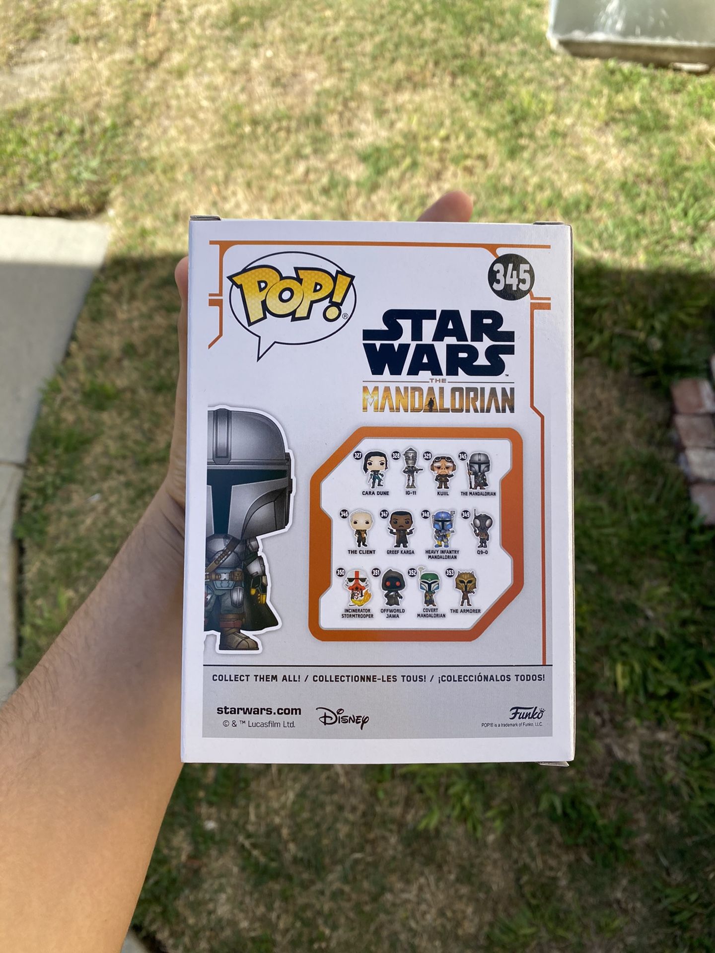 345 The Mandalorian Funko Pop