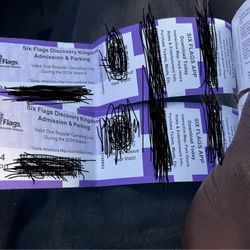 Six Flags Vallejo Passes 