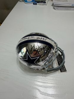 Dallas cowboys signed mini Helmet 70’s Super Bowl Era