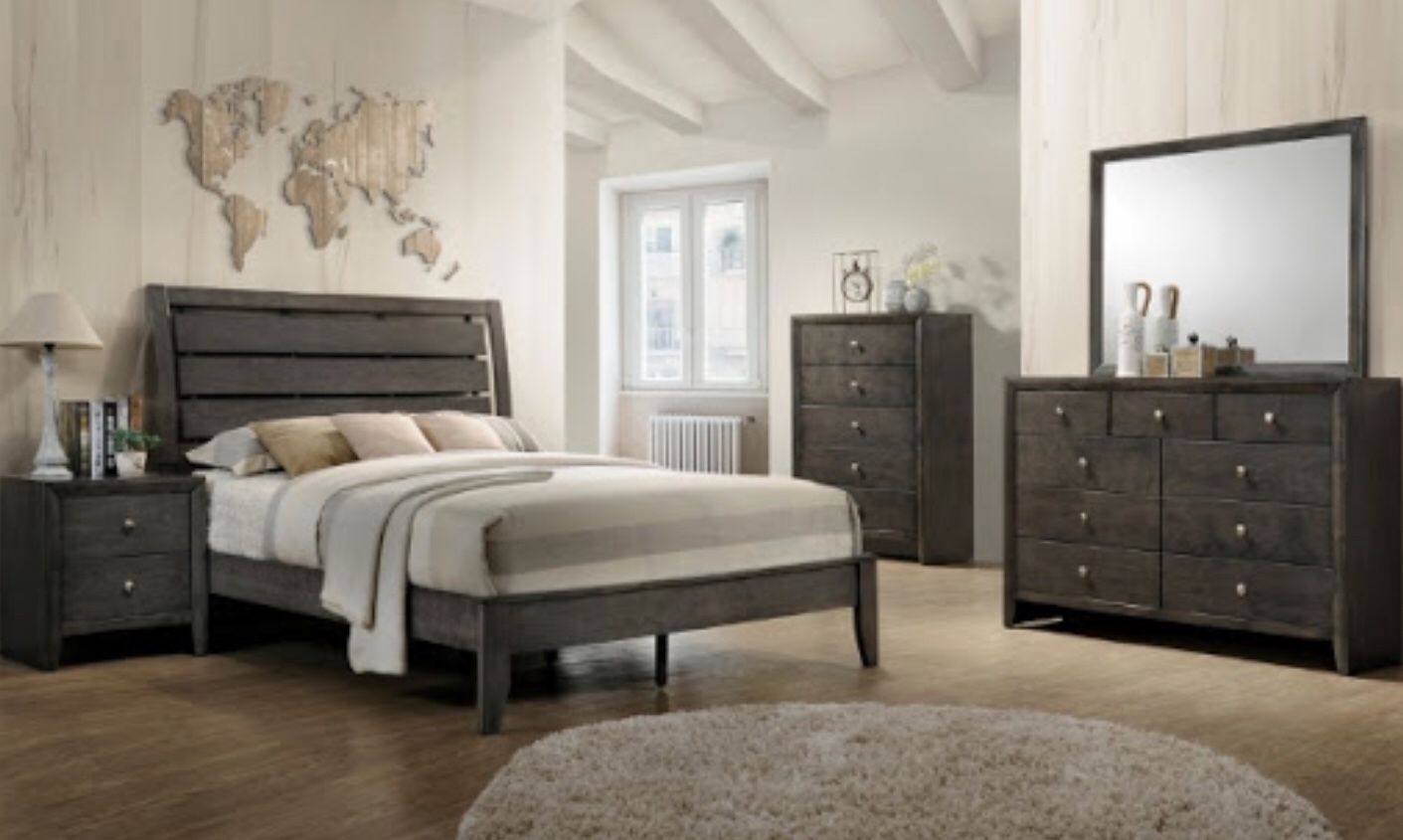 6 piece full bedroom set