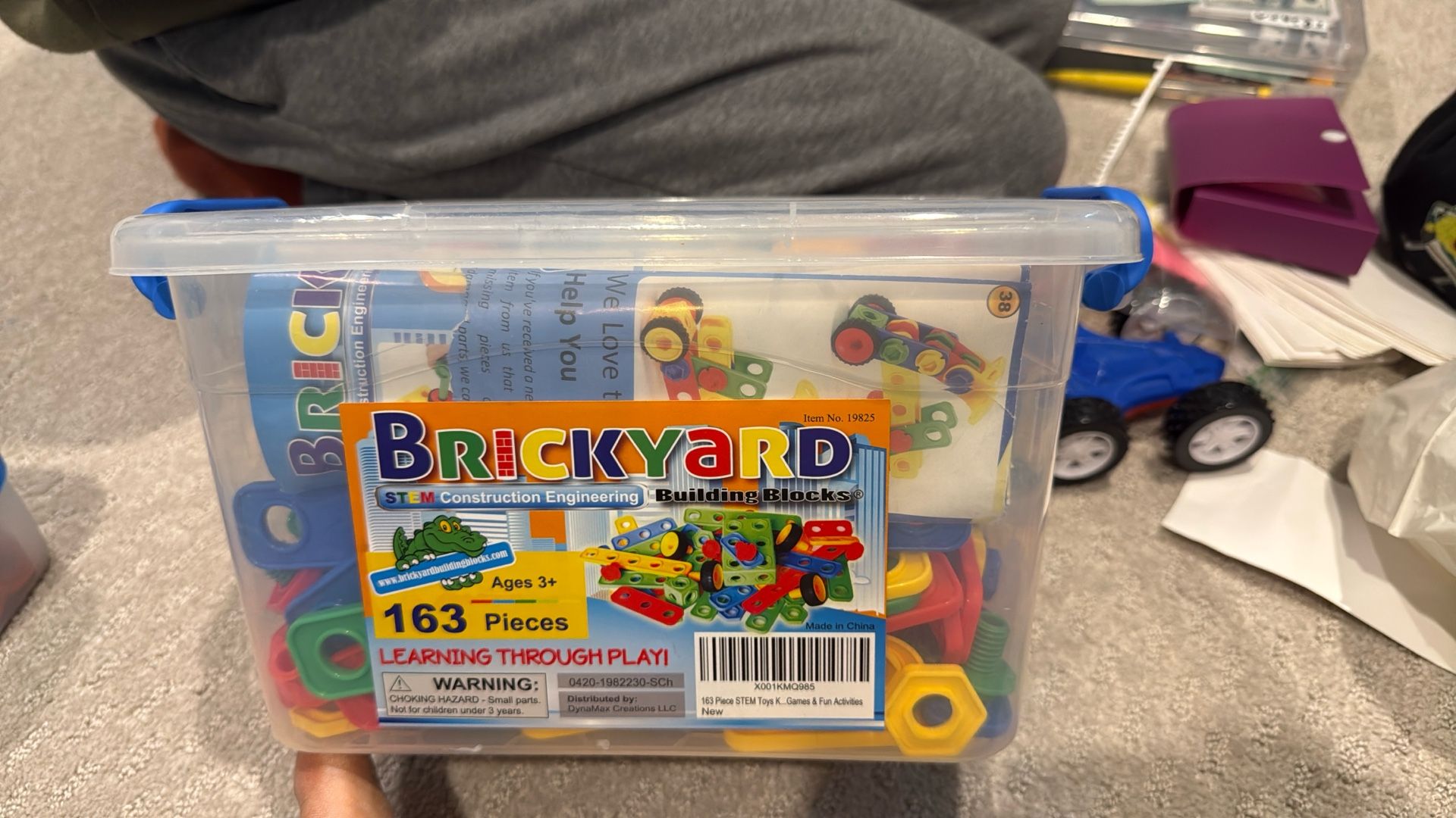 Brickyard Building Blocks 163 Pieces 