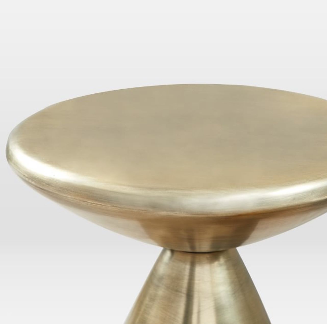 Gold Side Table Brand New