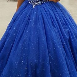 Quinceañera dress.