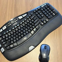 Logitech Wave Combo wireless keyboard and mouse