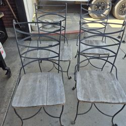 Rod Iron Chairs