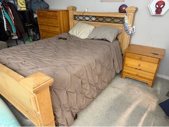 Bed set ,mattress no including