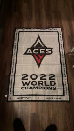 WNBA LV ACES Championship banner 2022