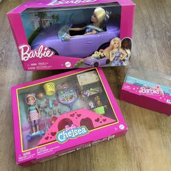 Barbie Toys Sets NEW In Box