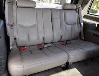 Two Nice Pairs of NBS 3rd Row Split Bench Seats, one Tan Pair, and one Light Gray Pair