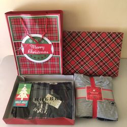 Christmas Gift Box: 1 scarf + 1 shirt + 1 pants