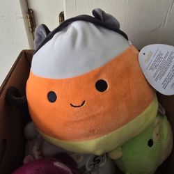 Squishmallow Candy Corn NWT