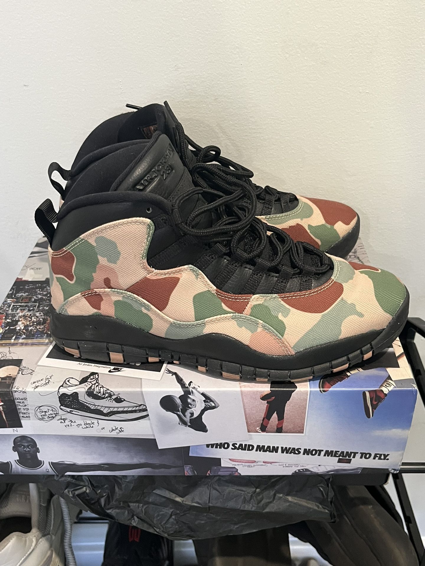 Air Jordan 10s Camouflage