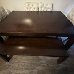 Dining Table And Chairs/Bench
