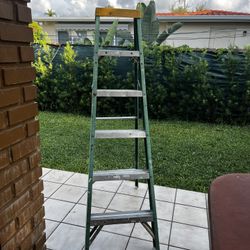 Ladder 6ft. DAVIDSON…SEE ALL PICTURES…AS IS…$45
