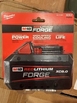Milwaukee M18 Battery XC8.0