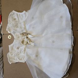 White Baby Formal Dress