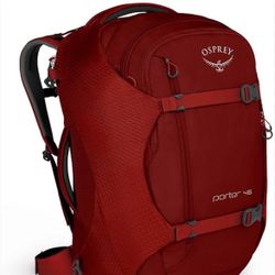 New Osprey Porter 46 Travel Backpack 