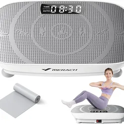 Vibration Plate Exercise Machine, MERACH
Whole Body Workout Equipment for Women, Bluetooth and Silicone Pedal, Vibration Plate with Auto Mode, NEW