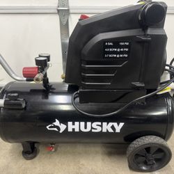 Husky 8 Gallon 150PSI Hotdog Air Compressor