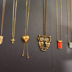 Beautiful Pendant Necklaces, $10 per each 