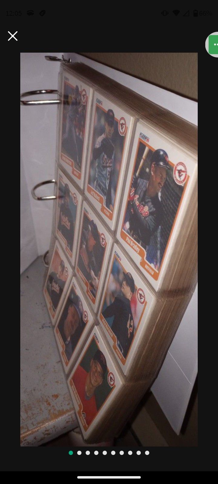 COLLECTION Of BASEBALL CARDS