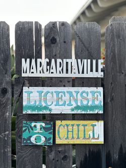 Margaritaville License To Chill Sign $10