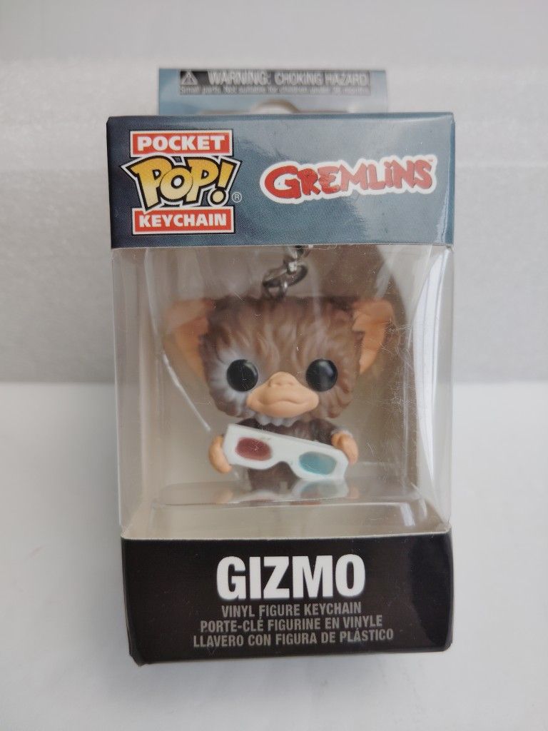 Pocket Pop! Gizmo from Gremlins with 3D Glasses Collector Key Chain - Funko