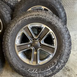 OE 18 Inch Jeep Wrangler Wheels And Tires