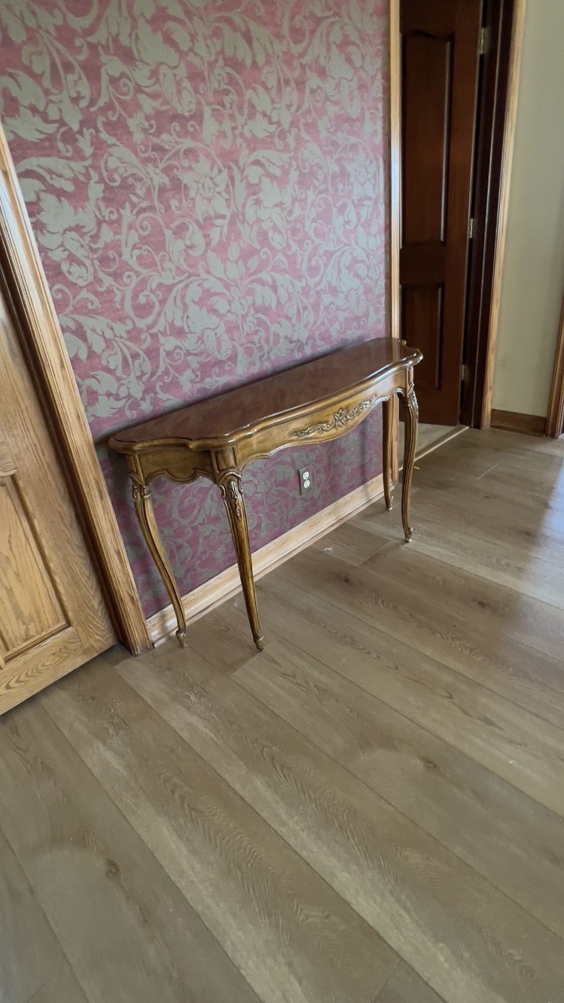 Elegant Wooden Console Table