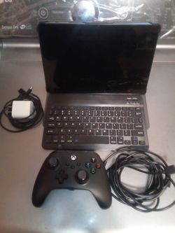 Ecopad c5pro Tablet with Keyboard Case, Xbox Controller, and Charger