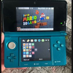 Brand New Aqua blue 3ds 