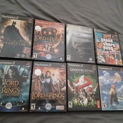 PS2 Games Lot