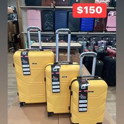 New 3 Piece Hardside Luggage Set