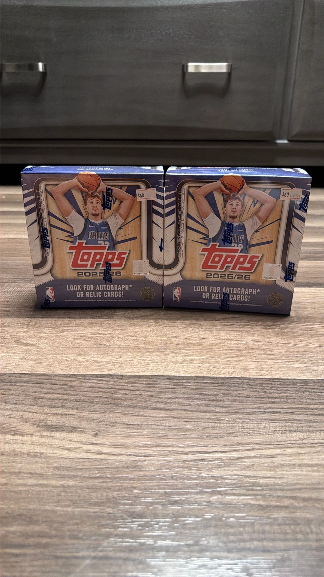 2 2025-26 TOPPS BASKETBALL MEGA BOXES