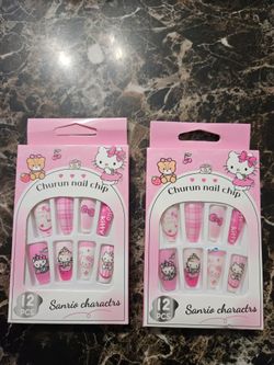 Hello kitty nails