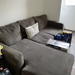 Gray Sectional Couch