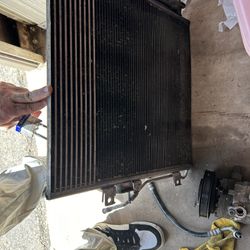 Ac Condenser And Compressor 2008 To 2012 Jeep Liberty
