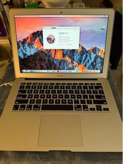 MacBook Air A1466 EMC 2632, 1.4 GHz Core i5, 4 GB Ram, 251 GB SSD, MD760LL/B (2014) with Power Adapter & New Battery