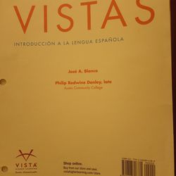Vistas 5th Edition Introducción A La Lengua Española